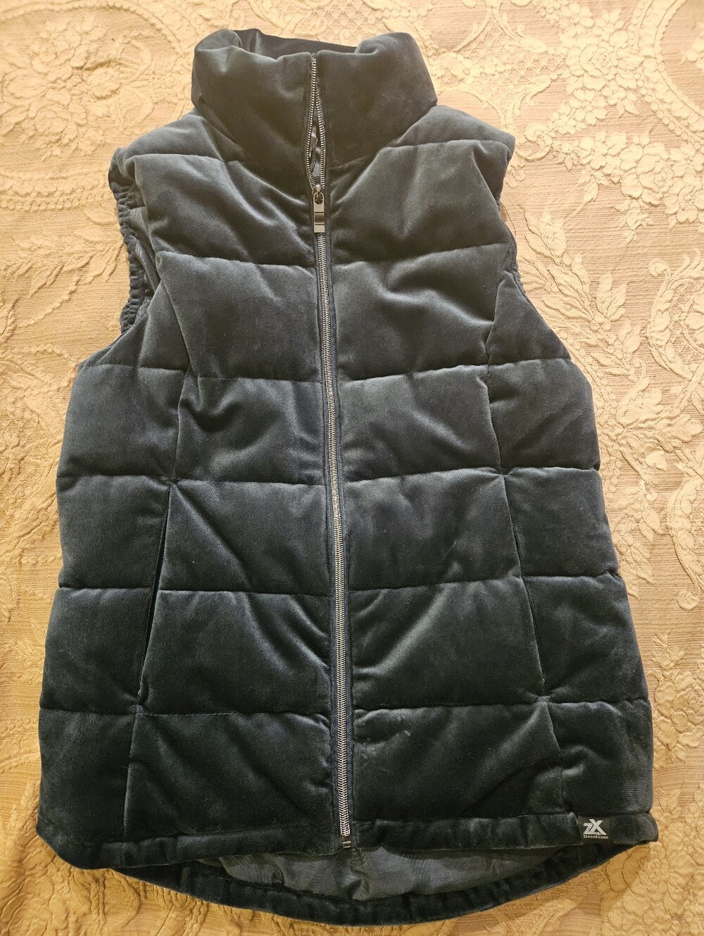 🍁 HUNTER GREEN ZeroXposur Quilted Velvet Puffer Vest